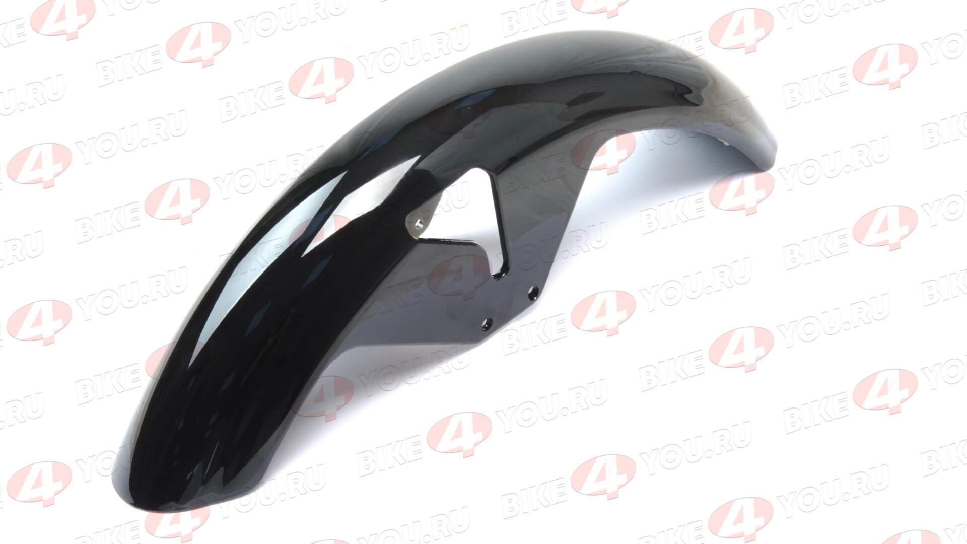 Крыло переднее Альфа RX черное (пластик)