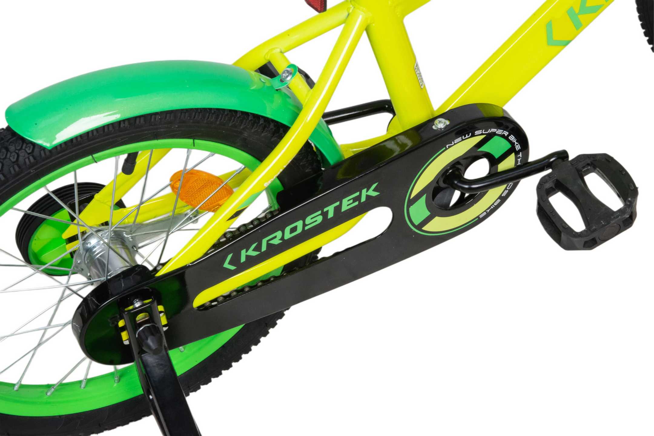 Велосипед 16" KROSTEK RALLY (желтый)