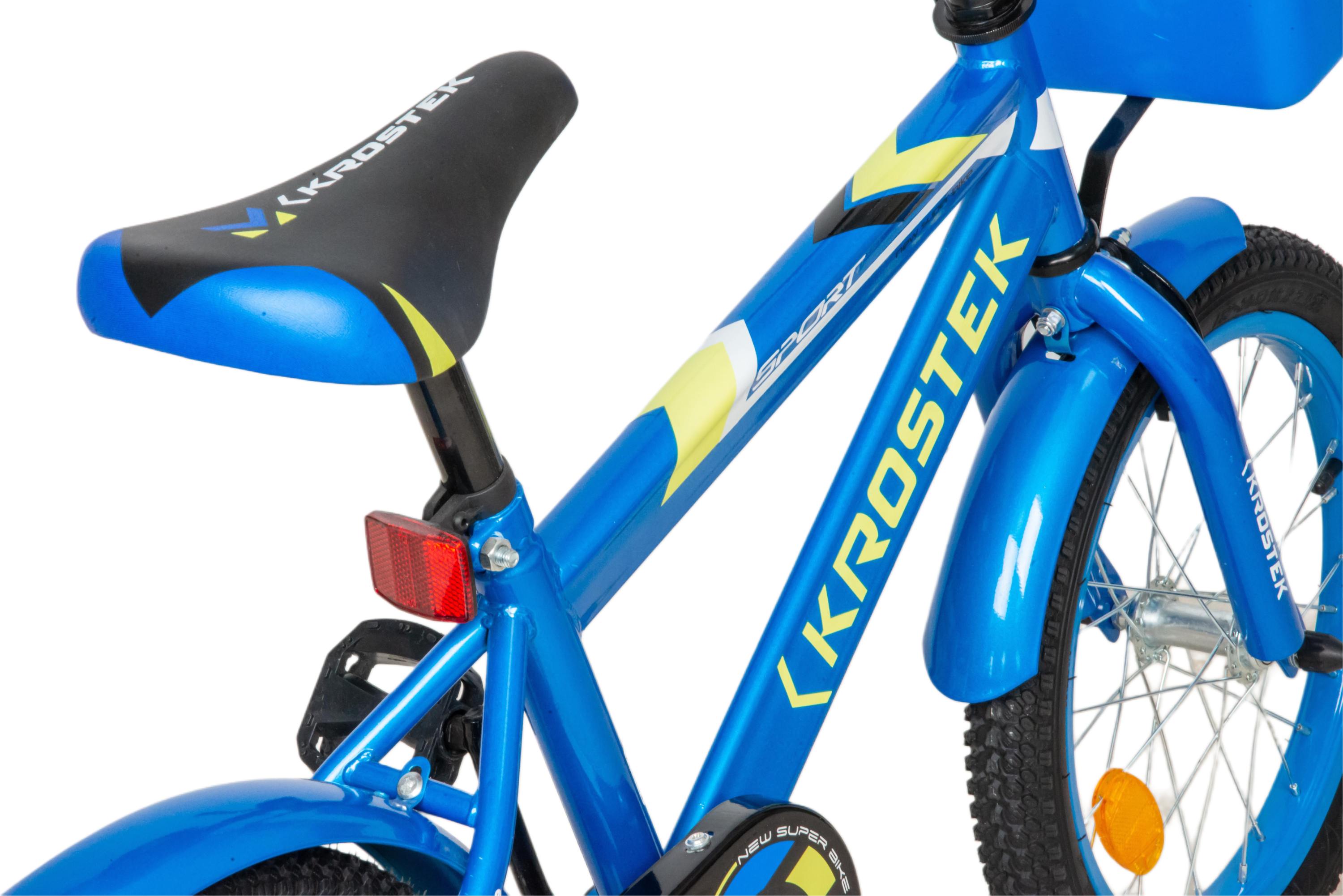 Велосипед 16" KROSTEK RALLY (синий)