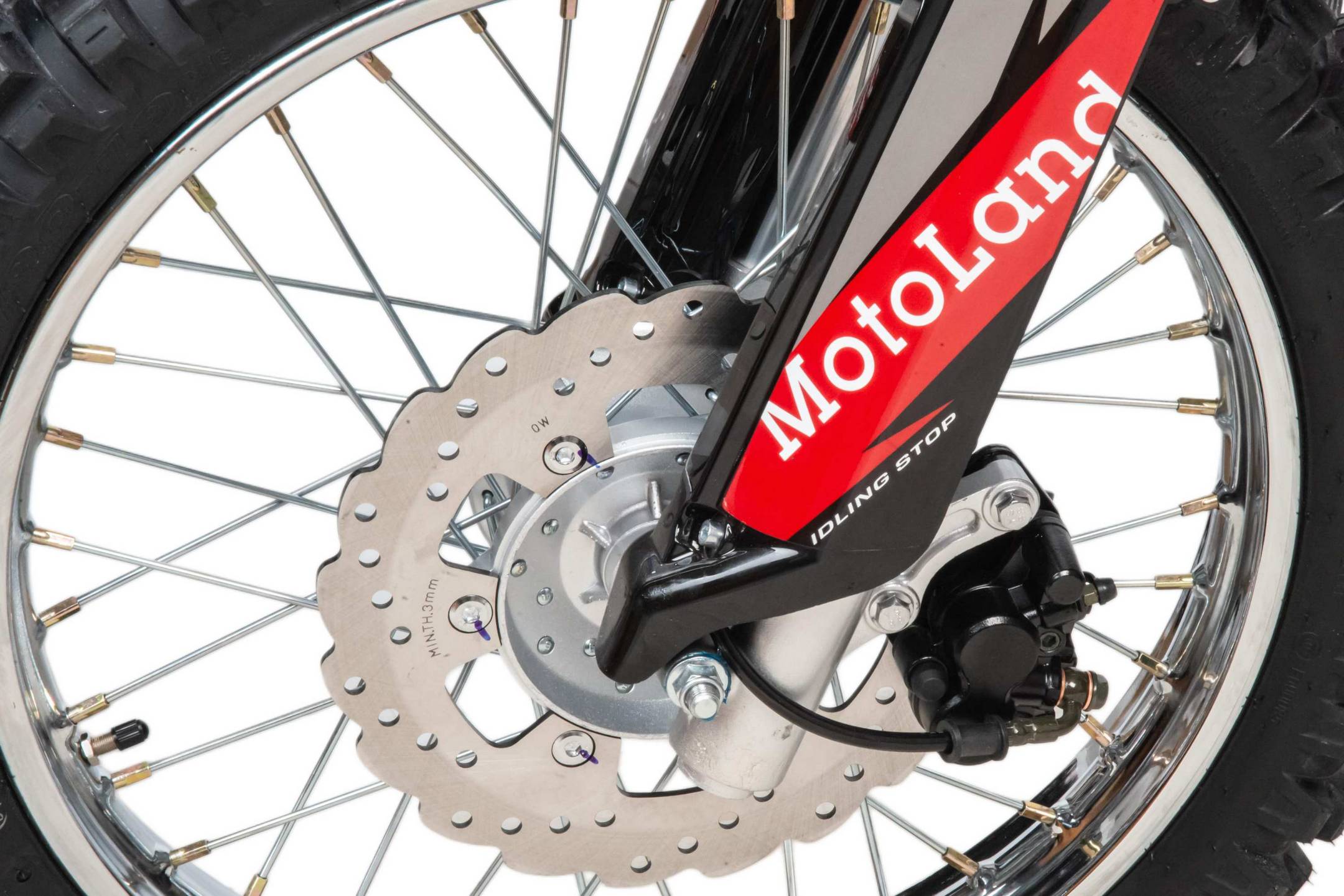 Мотоцикл Кросс Motoland RZ 200 (164FML) красный