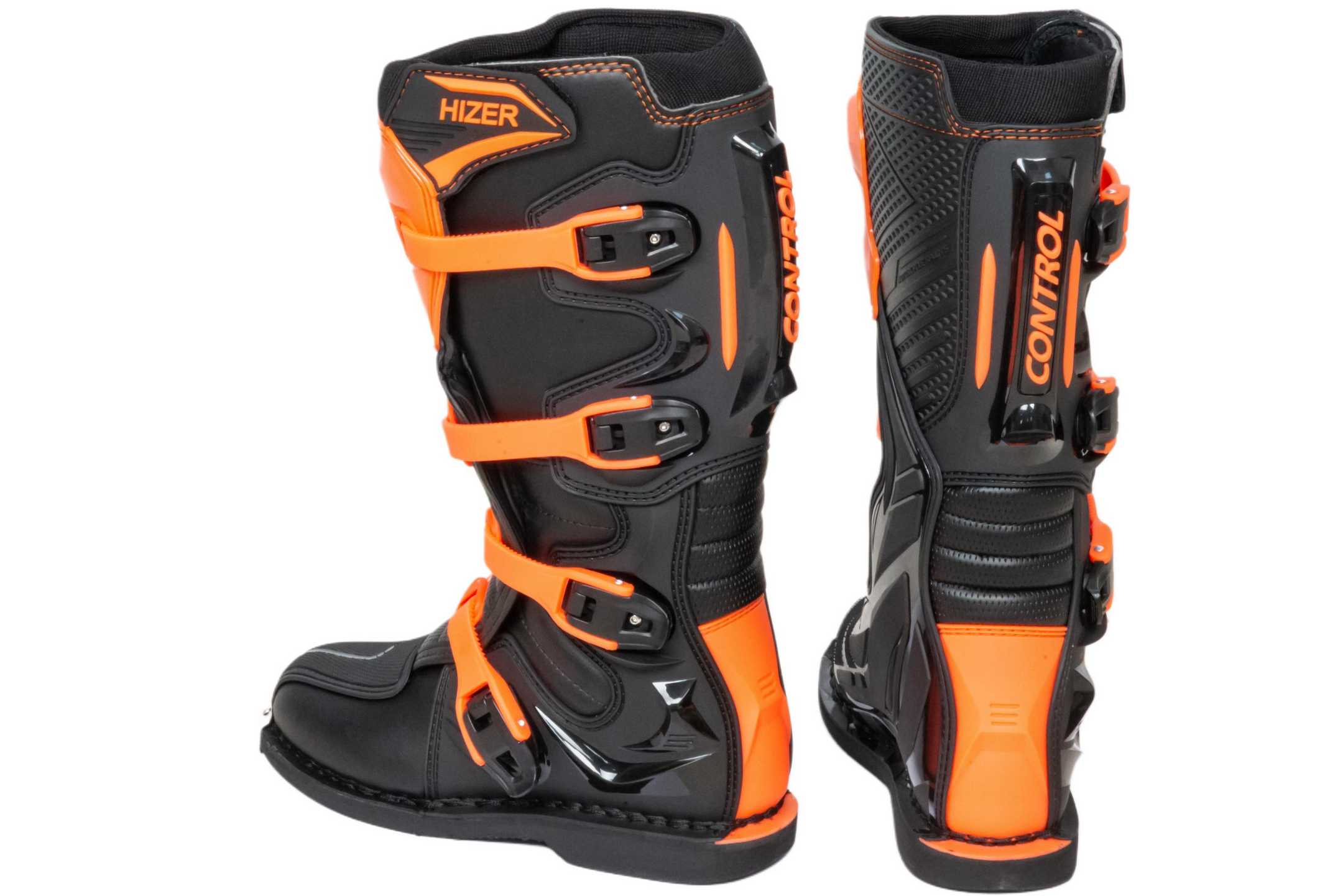 Мотоботинки HIZER X2401 orange (р. 44)