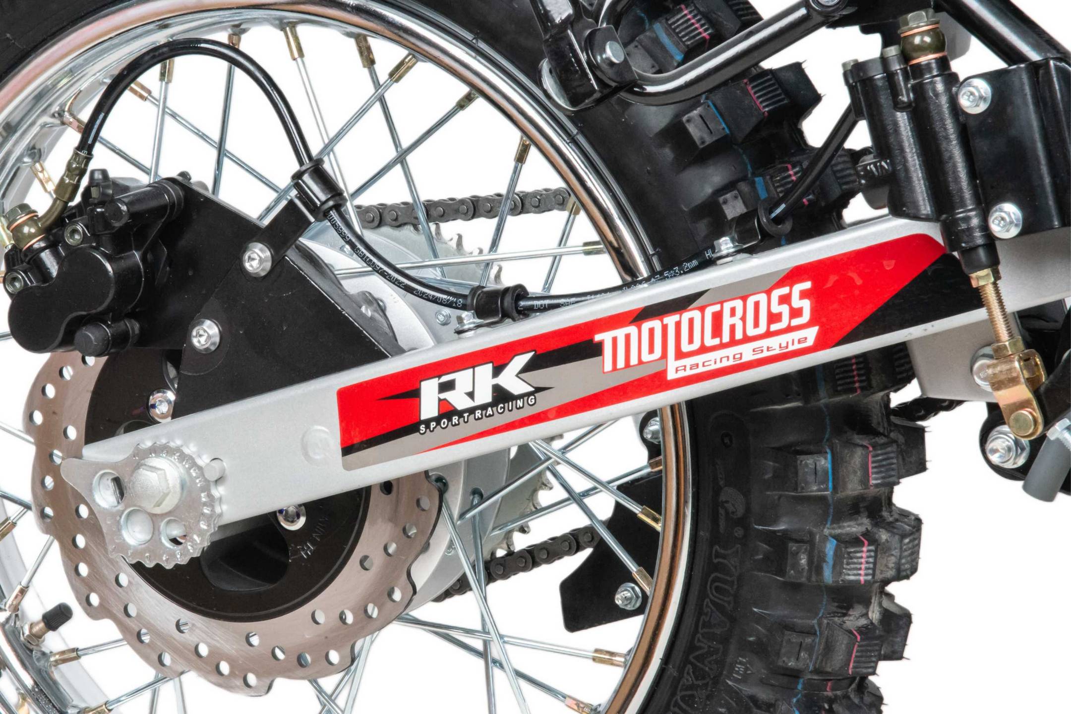 Мотоцикл Кросс Motoland RZ 200 (164FML) красный