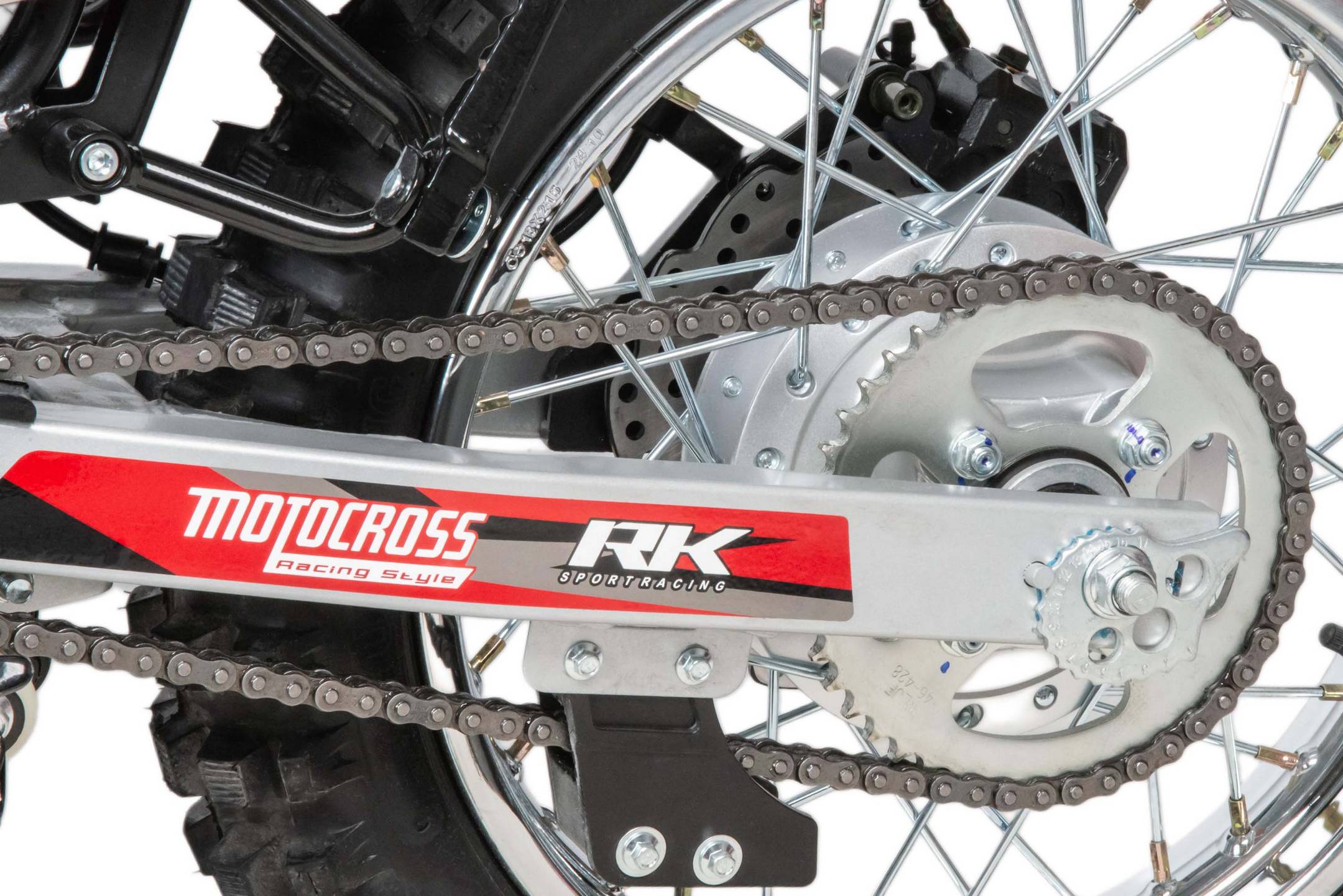 Мотоцикл Кросс Motoland RZ 200 (164FML) красный