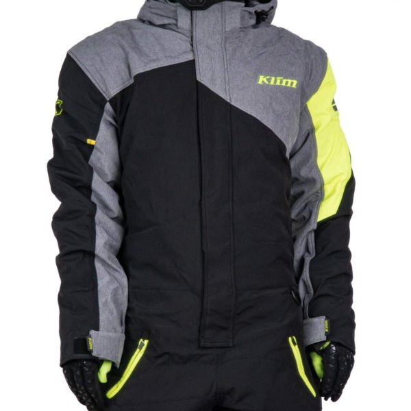 Комбинезон для снегохода KLIM RAILSLIDE #1 black-yellow (текстиль) (XL)