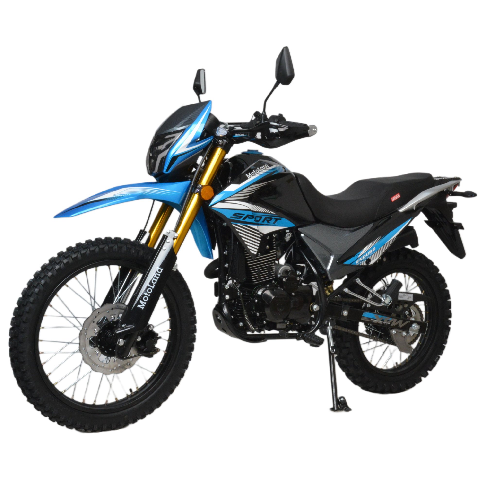 Мотоцикл Кросс 300 ENDURO ST NEON синий