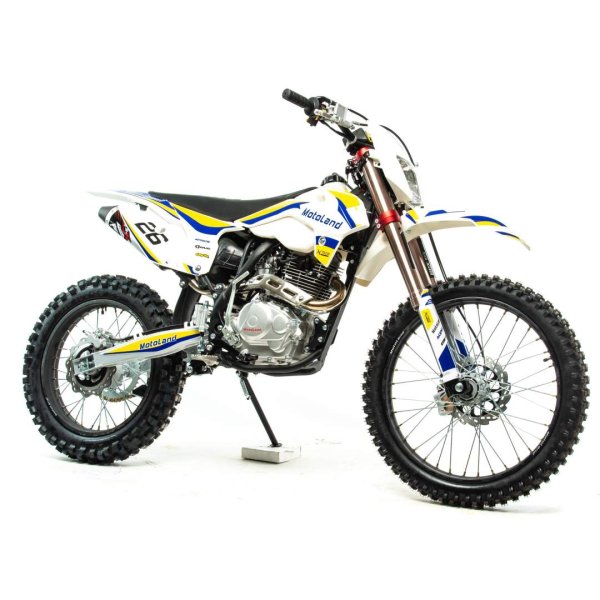 Мотоцикл Кросс Motoland CRF 250 (165FMM) белый